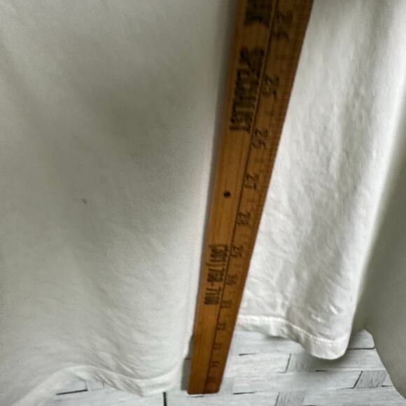 Bombas men’s classic V-neck, white T-shirt, super soft & comfy normcore 100%Pima - Picture 5 of 8